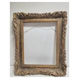 Heavy Wood Carved Gold Gilded Frame 18 x 13 ï¿½