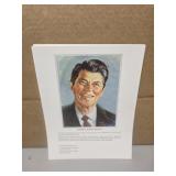 Stack of Ronald Reagan print samples