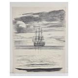 Lawrence Crowell 1978 Ship Print