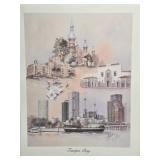 Signed Anni Moller Tampa Bay Print 53 of 1000