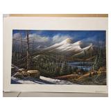 Signed 'Master of The Valley' by Terry Redlin