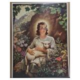 Print of Mary by Sallman