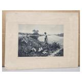 Vintage "Minet" print