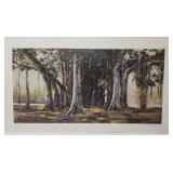 Forest trees signed and numbered print by Tagsmi