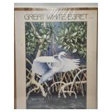 Great White Egret By Robert Schott