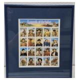 'Legends of the West' collectible Stamps