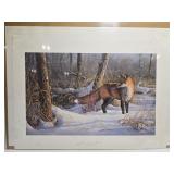 James Hautman Chance Encounter Red Fox Print