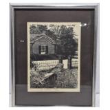 Dan quest restrike numbered print bethel cemetery