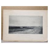 Vintage "On The Coast of New Jersey" print
