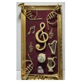 Unique musical theme art piece