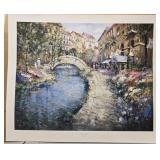 Signed 'River Stroll' by L. Gordon 500/1250