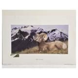 Signed High Country Print by Bob Travers