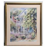 Signed Josie Van Gent Edell Poogans Porch Print