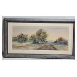 Signed Laura Robinson Werner Early Morning Mist