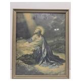 Framed Jesus Christ print