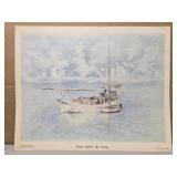 "Home before the storm" by George Vaklev print