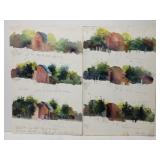 Watercolor steps by Laura Robinson