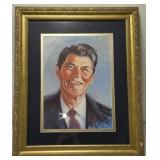 Ronald Reagan print by Frank Lowe