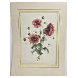 Floral Print by J L Prevost Ruotte