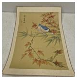 Original hand painting on silk