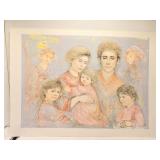 Michaels Family Print by Edna Hibel on Paper 108