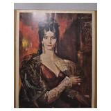 "Dama Espanola" by Ortiz large print