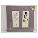 Matted L Noble Floral Prints