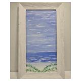 Framed oil on canvas by Laura Robinson