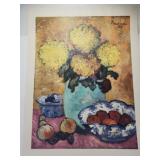 Blumenstilleben By Mathias Padua Print