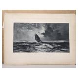 Vintage "The Morning After the Storm" print