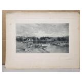 Vintage "In Connecticut" print