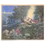 Large Sallman jesus print