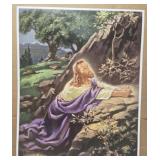 Sallman print of Jesus