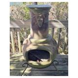 Heavy Concrete Outdoor Chimney Fire Place