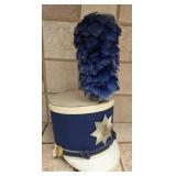 Vintage marching band hat