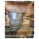 Estate lot of fryer / boiler items