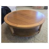 French style wood coffee table