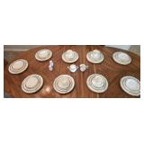 46 pcs of Gorham Manhattan Fine China Partial Set