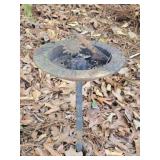 Outdoor Heavy Metal Sun Dial Garden Decor