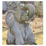 Solid Heavy Outdoor Elephant Decor