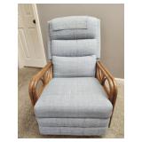 Vintage blue Lazyboy