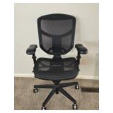 Roll Around Black Office Chair