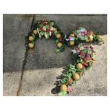 Set of 3 Christmas garland