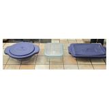 Lot of Anchor Hocking Baking Dishes & More