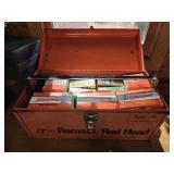 Toolbox with Ramset model D60 and fasteners