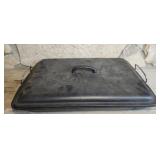 Cast iron casserole dish