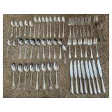 Gorman sterling utensils Apx 55pc set