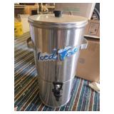 Stainless iced tea dispenser