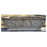 Heavy Concrete Rectangular Planter