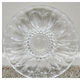 Crystal egg plater